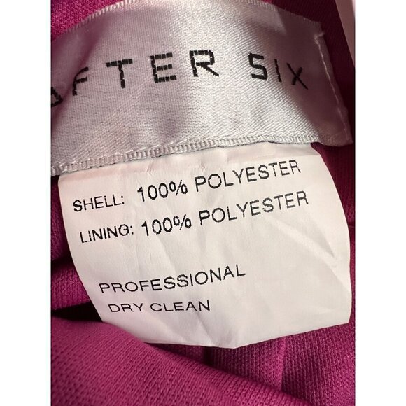 New AFTER SIX Size 2-R SCOOP NECK CONVERTIBLE TIE-STRAP MAXI DRESS W/FRONT SLIT - Picture 13 of 13